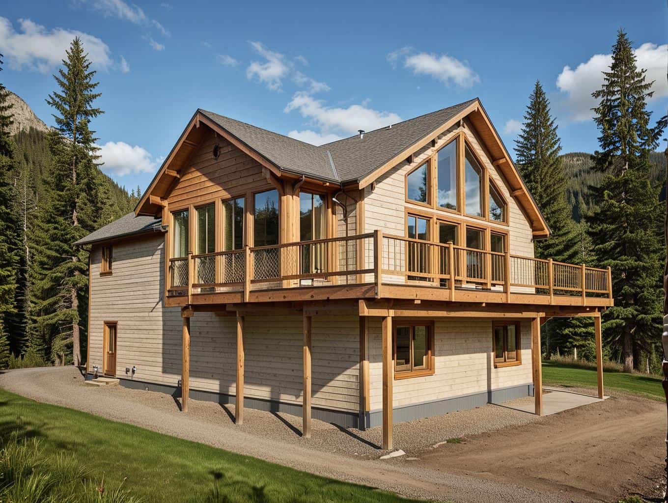 3-Bedroom, 2059 Sq Ft Concrete Block/ ICF Design Home Plan - 132-1485 - Main Exterior