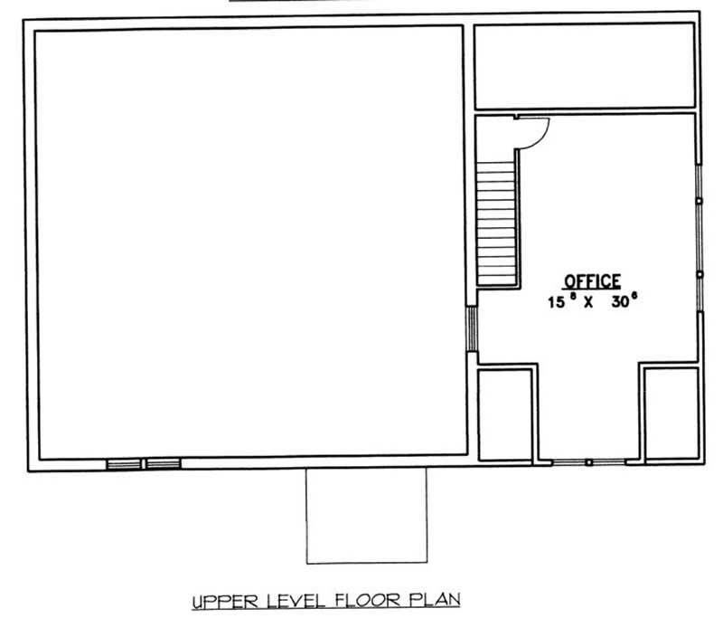 SECOND LEVEL FLOOR PLAN