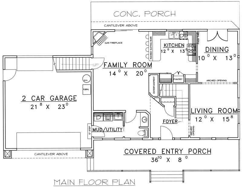 FIRST LEVEL FLOOR PLAN
