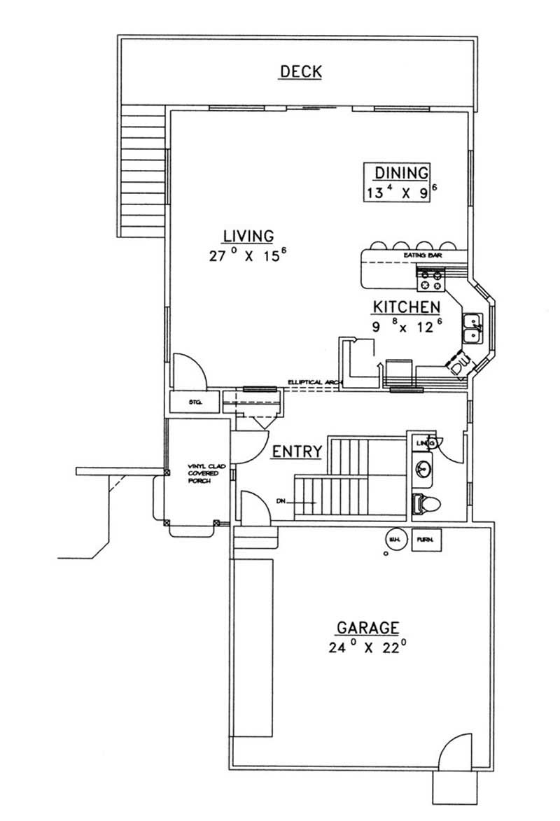 MAIN LEVEL FLOOR PLAN