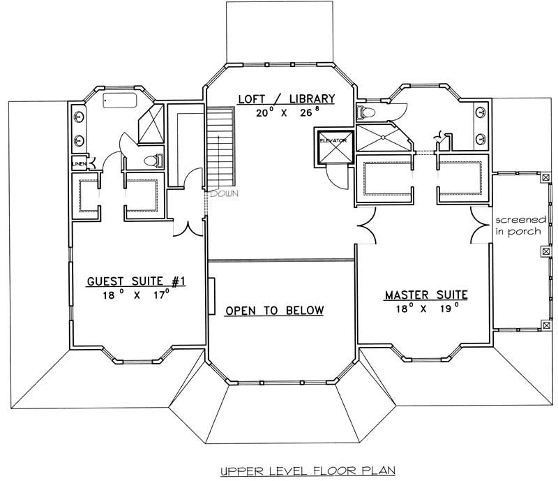 SECOND FLOOR PLAN