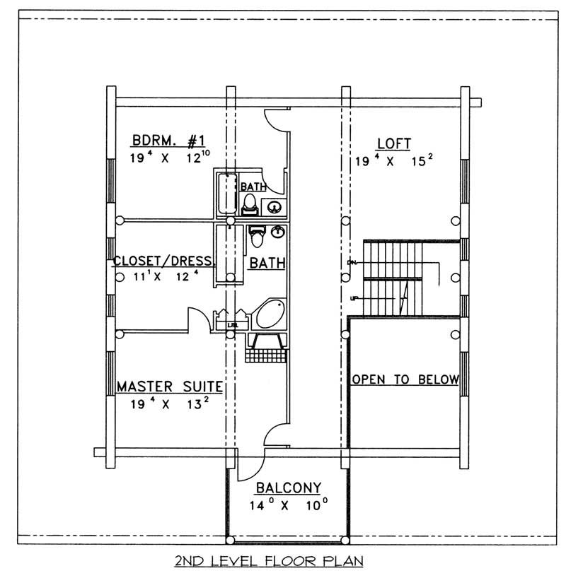 SECOND FLOOR PLAN