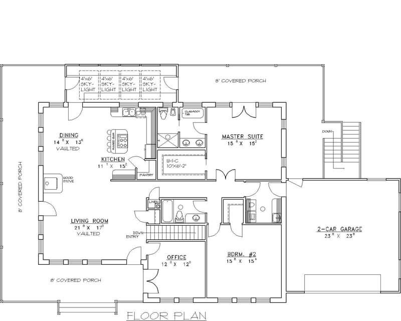 MAIN LEVEL FLOOR PLAN