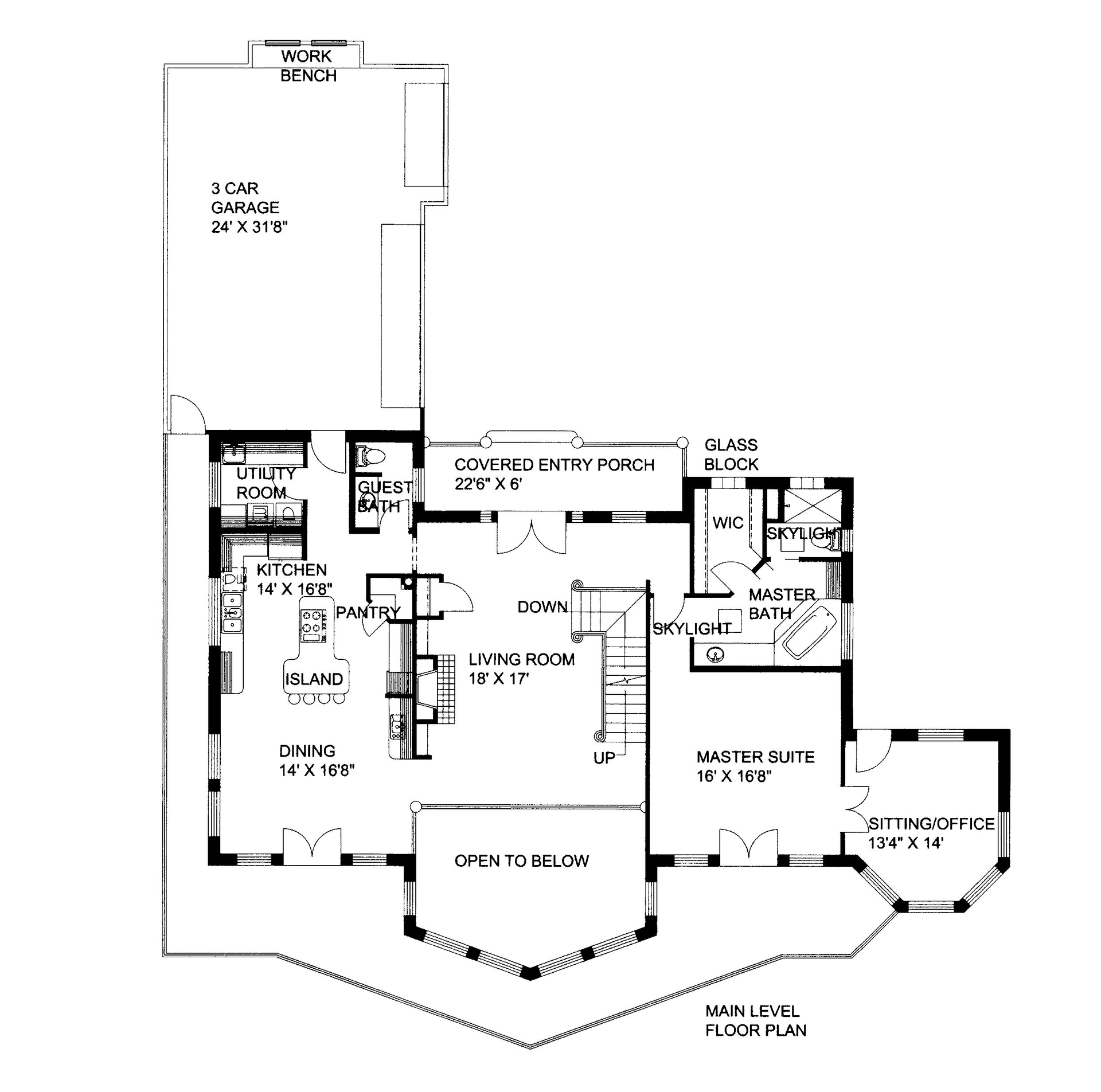 Floor Plan Main Level