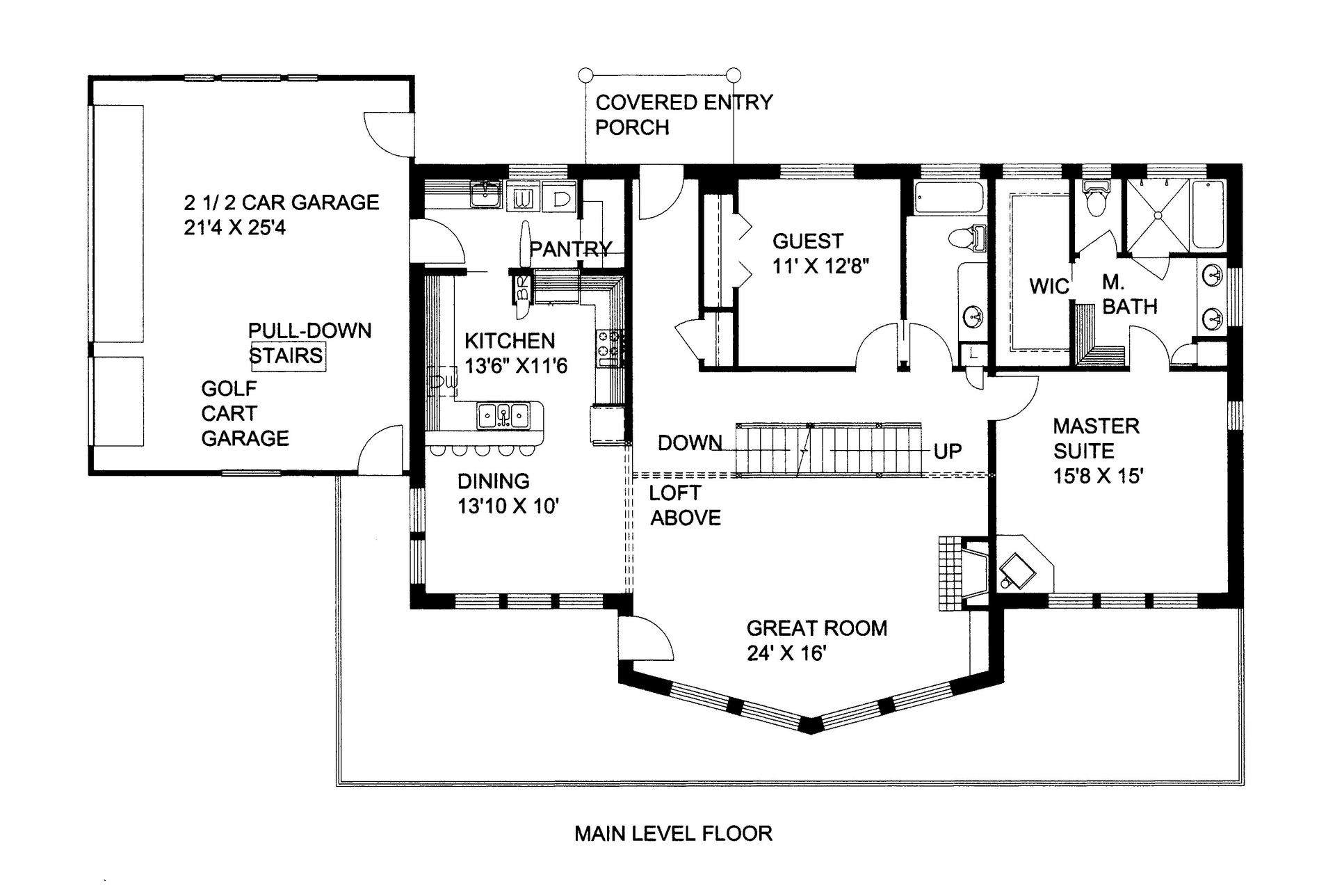 Floor Plan Main Level