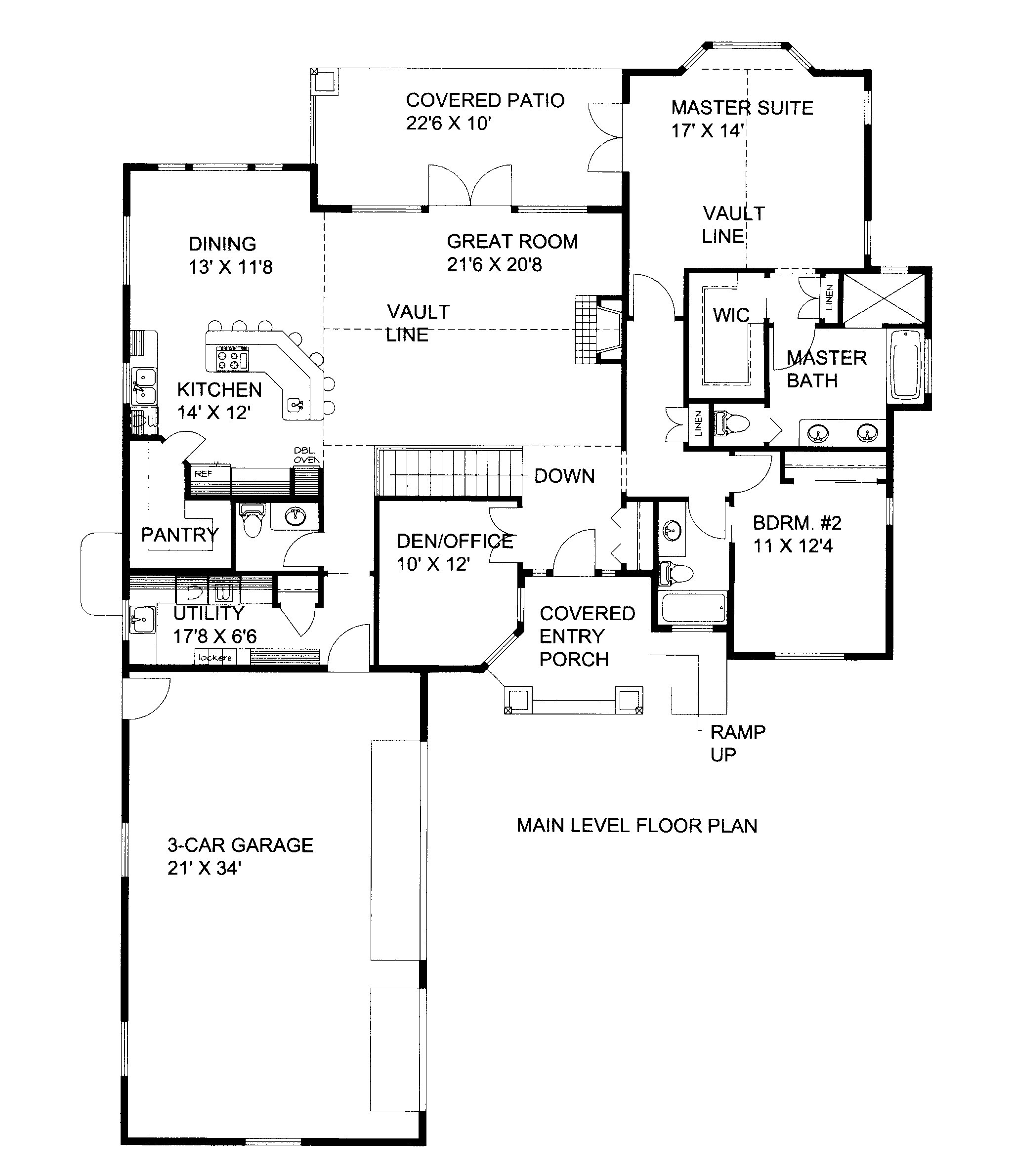 Floor Plan Main Level