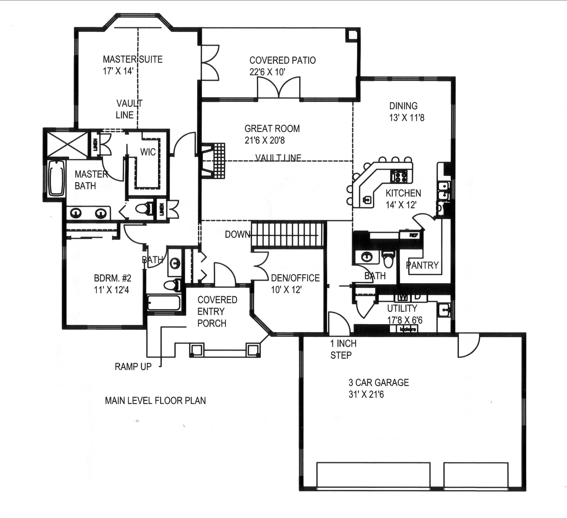 Floor Plan Main Level