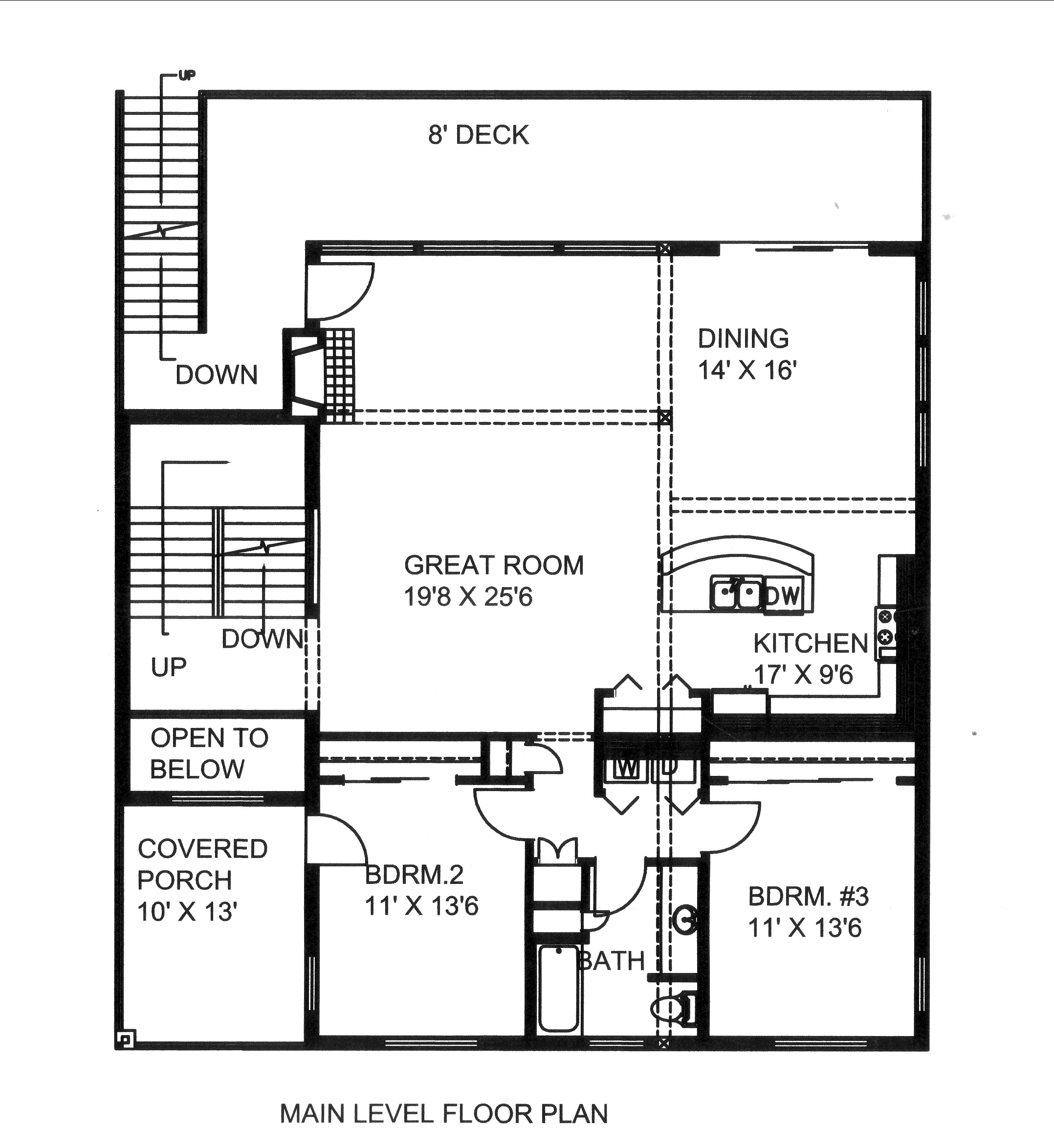 Floor Plan Main Level