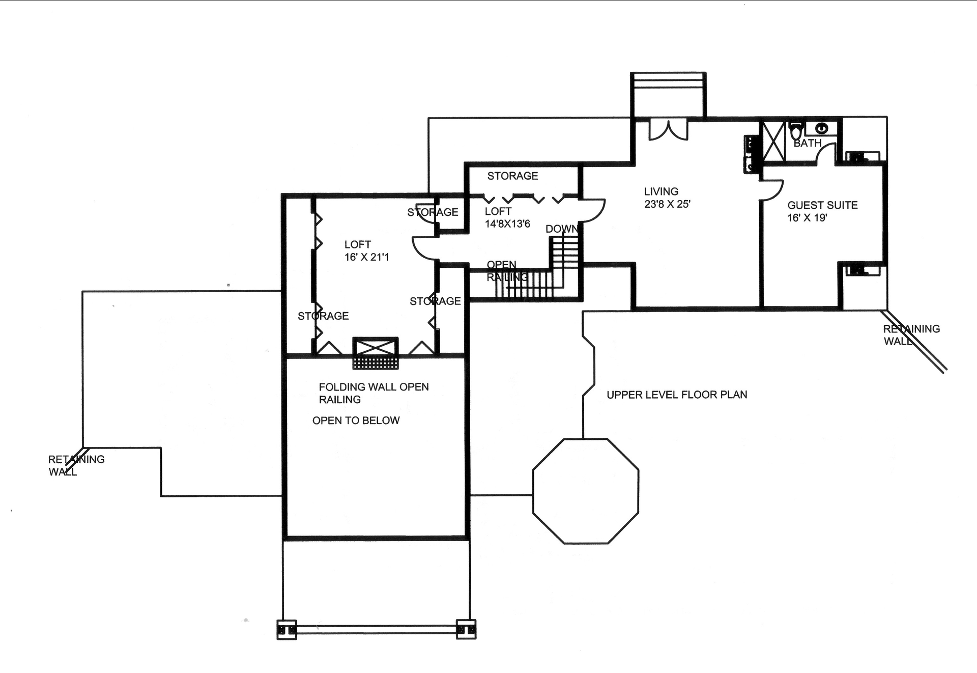 Floor Plan Upper Level