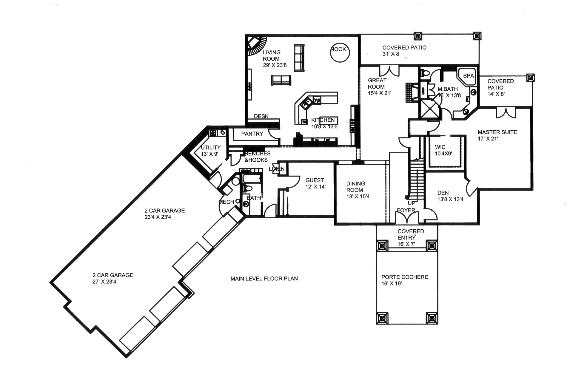 Floor Plan Main Level