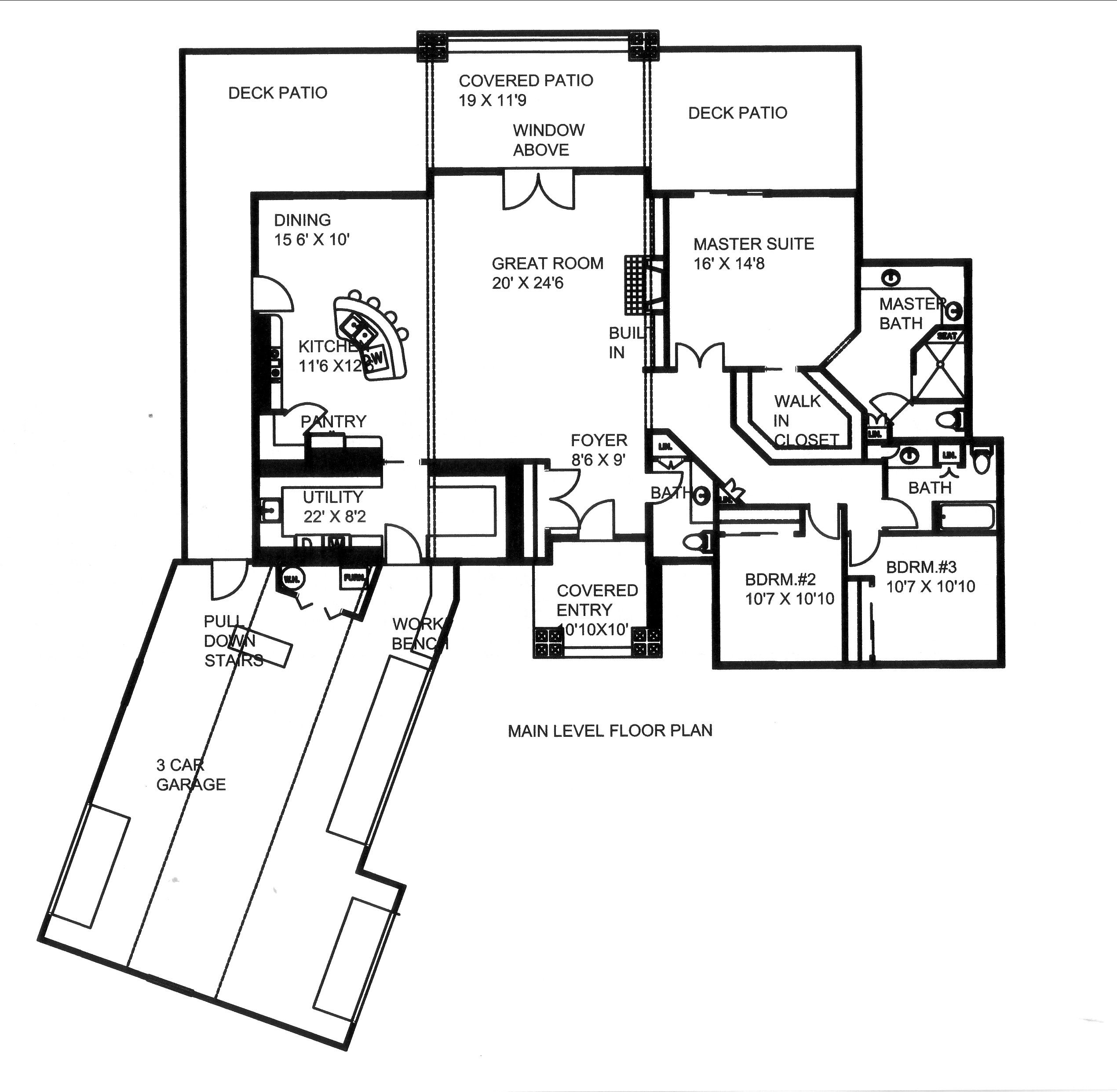 Floor Plan Main Level