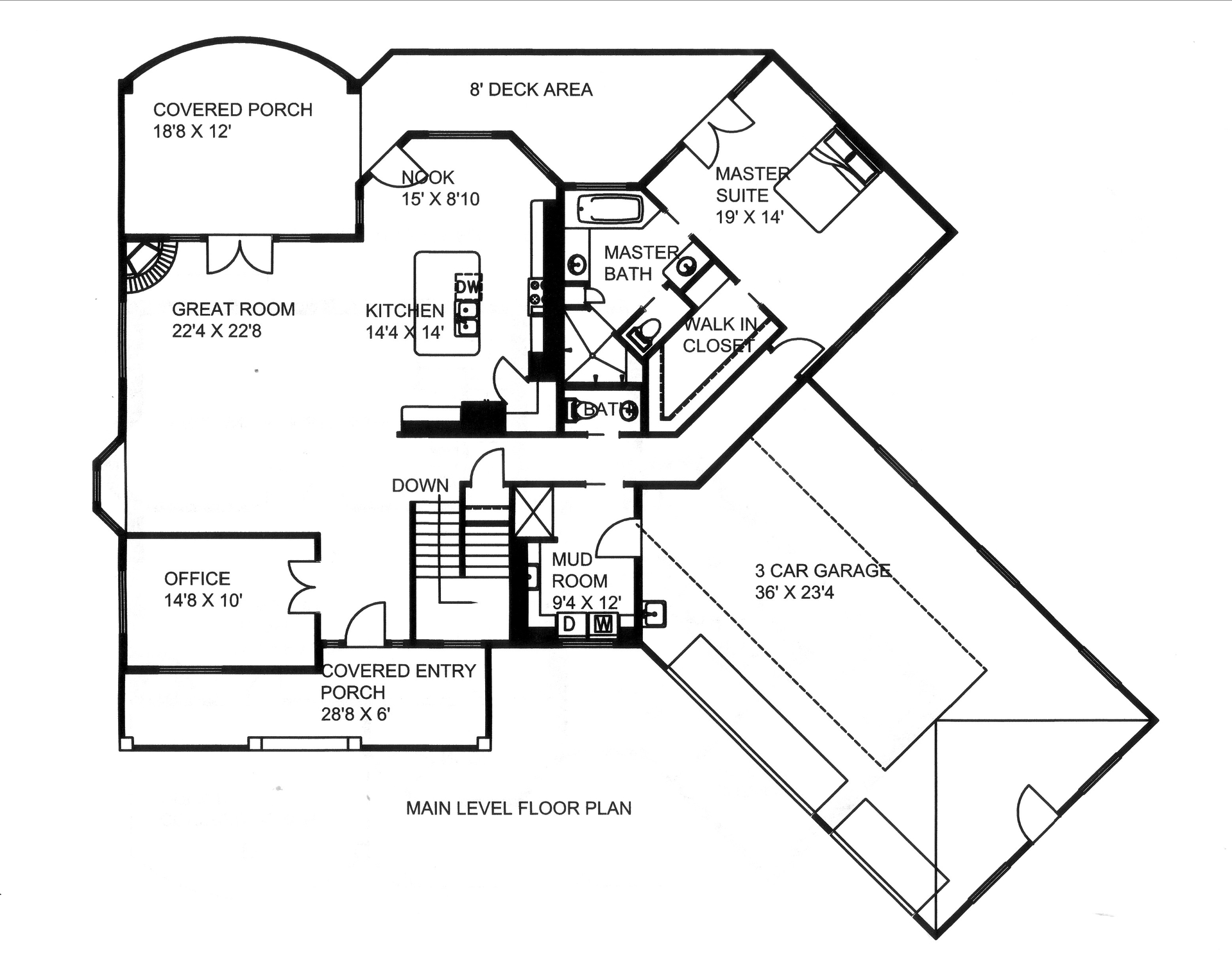 Floor Plan Main Level