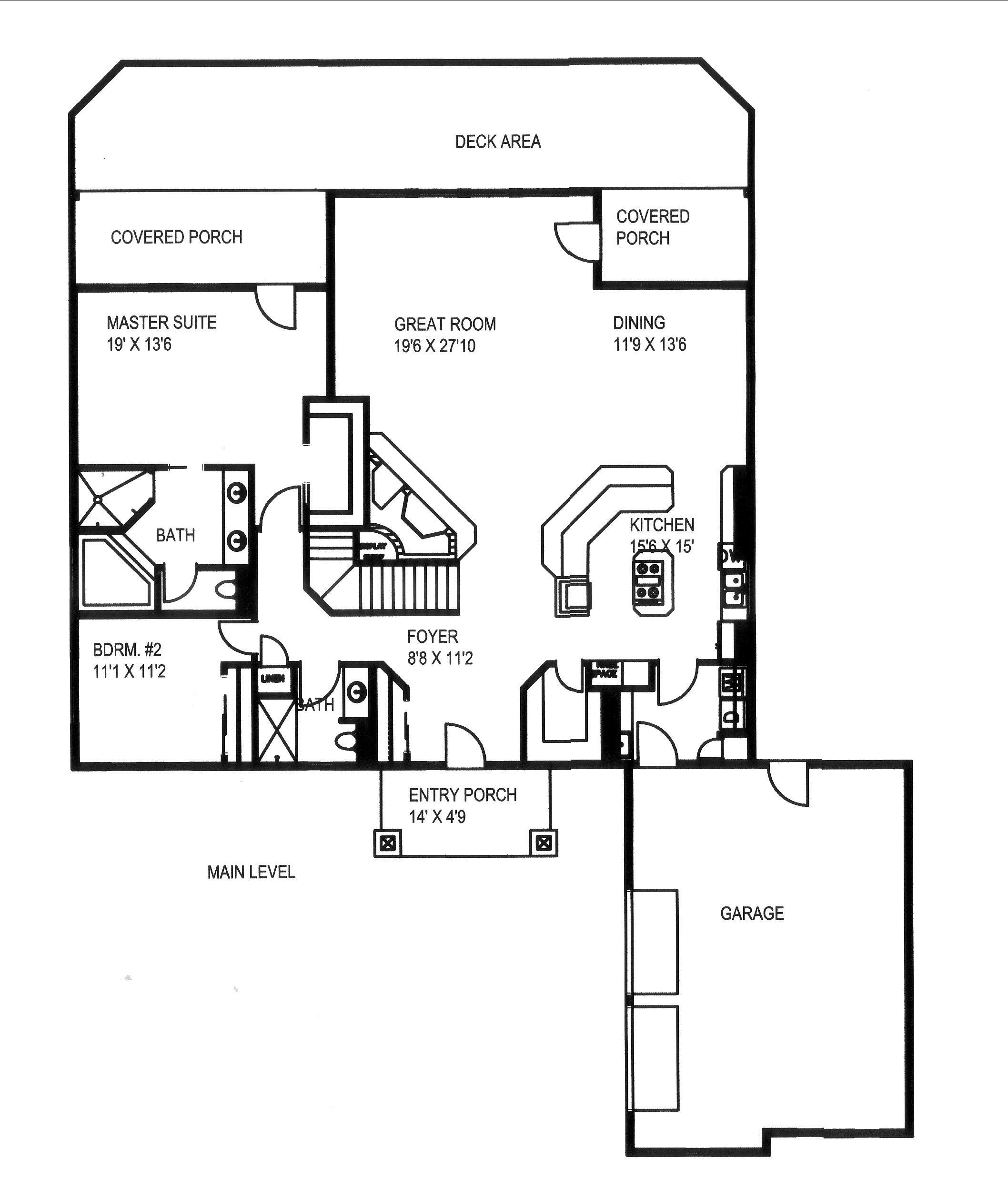 Floor Plan Main Level