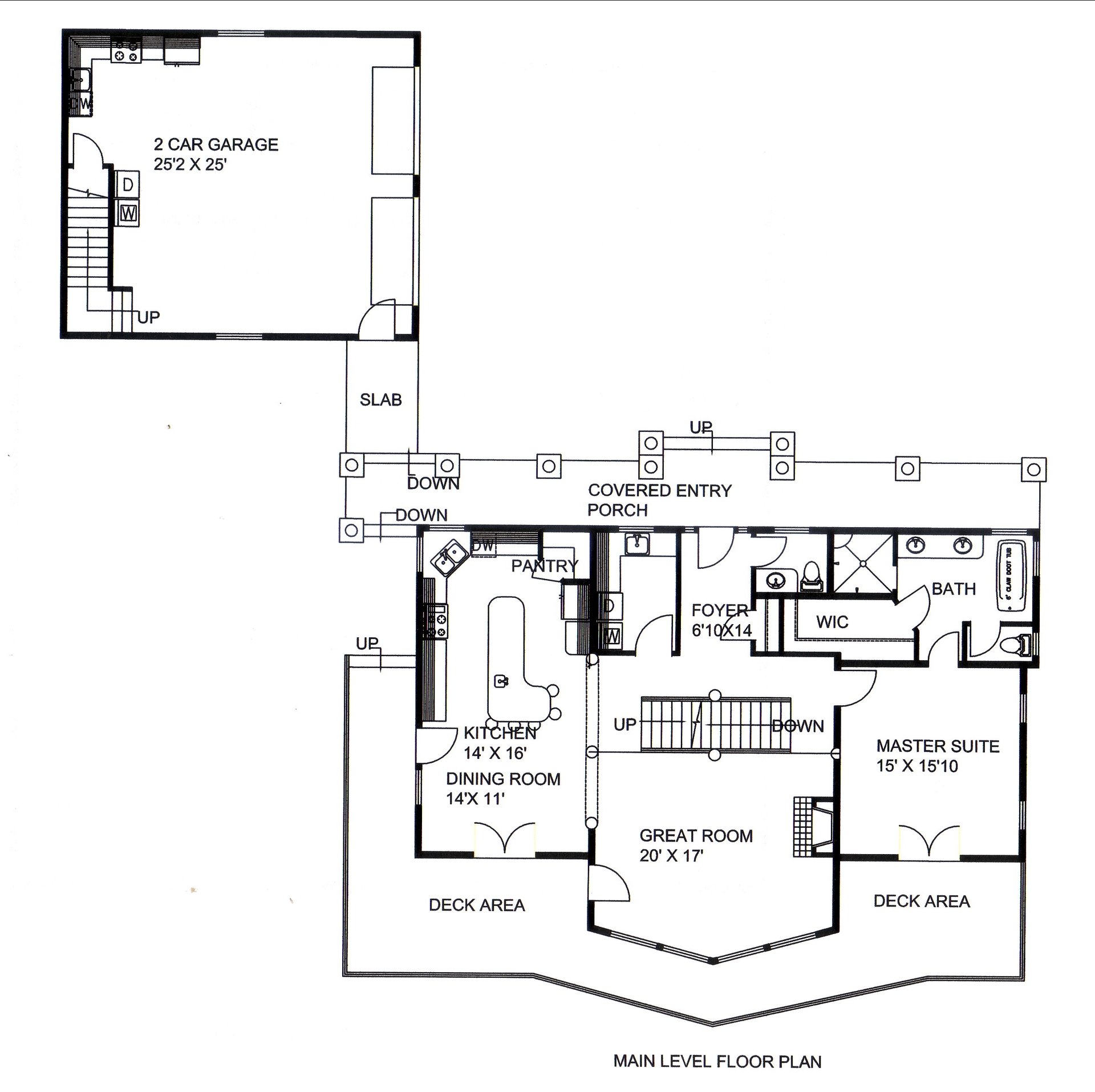 Floor Plan Main Level