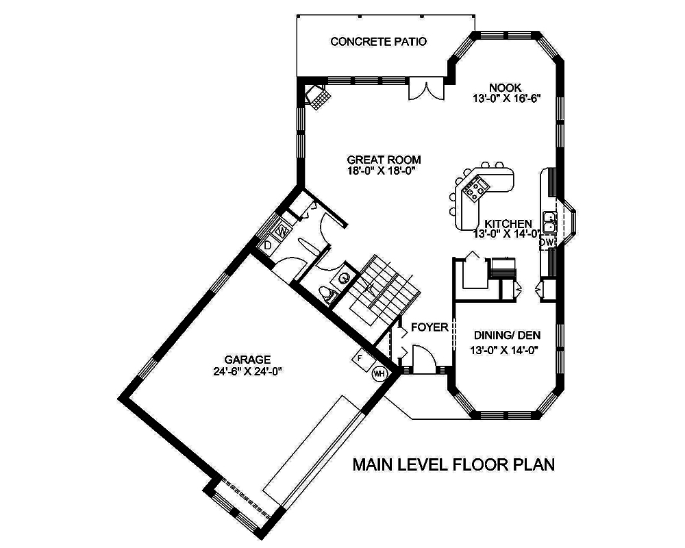 Floor Plan Main Level
