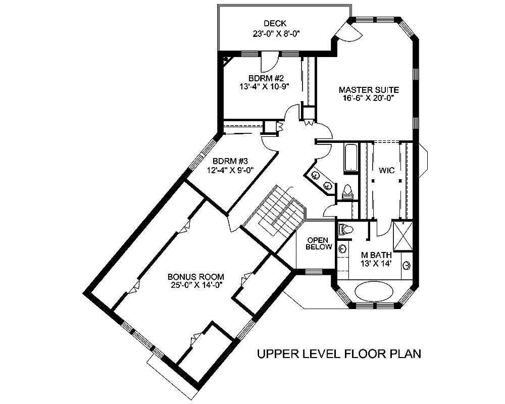 Floor Plan Upper Level