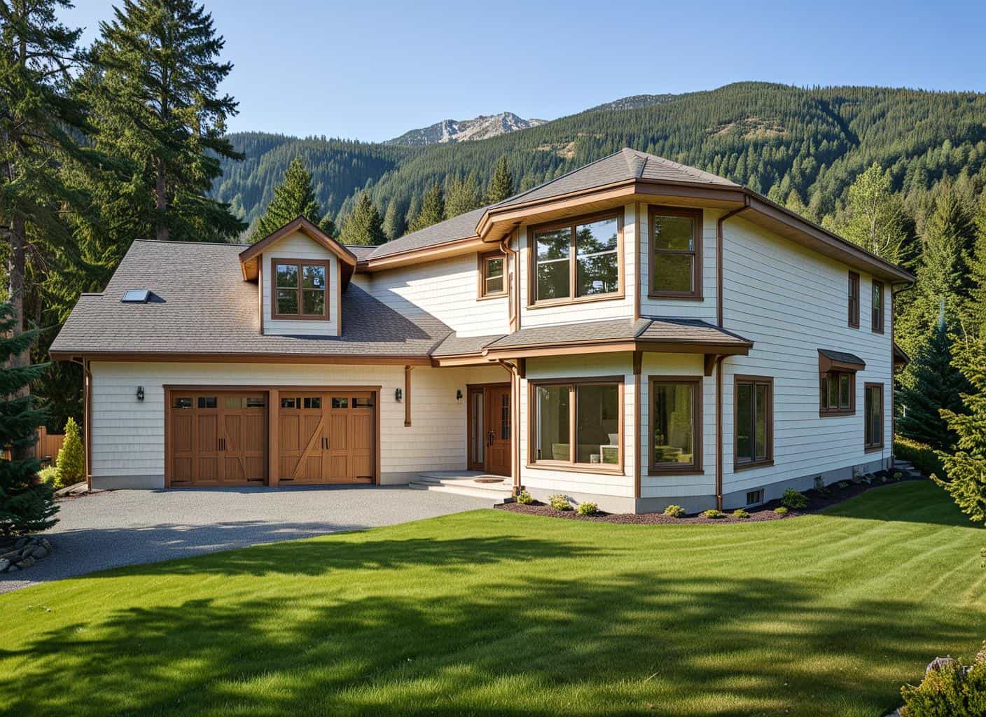 3-Bedroom, 2737 Sq Ft Modern Home Plan - 132-1550 - Main Exterior