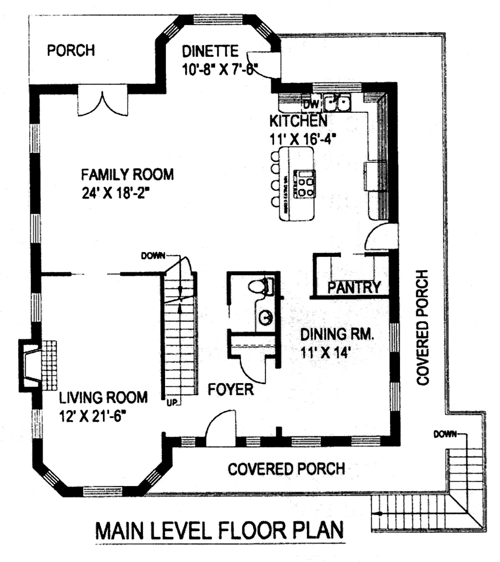 Floor Plan Main Level