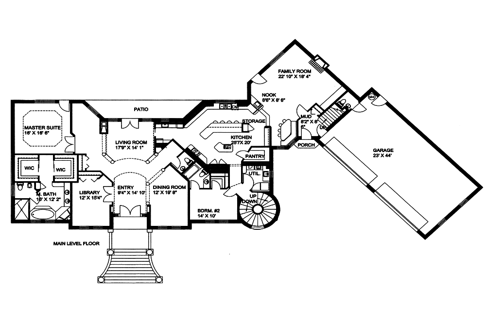Floor Plan Main Level