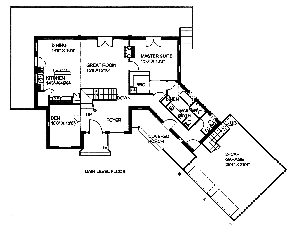 Floor Plan Main Level