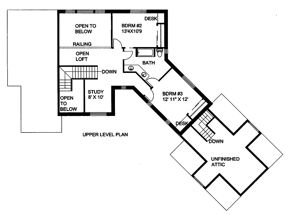 Floor Plan Upper Level