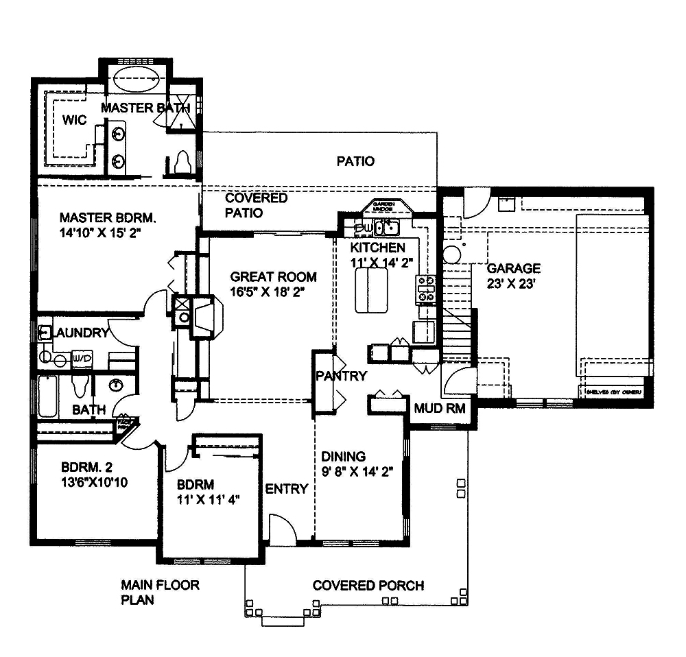 Floor Plan Main Level