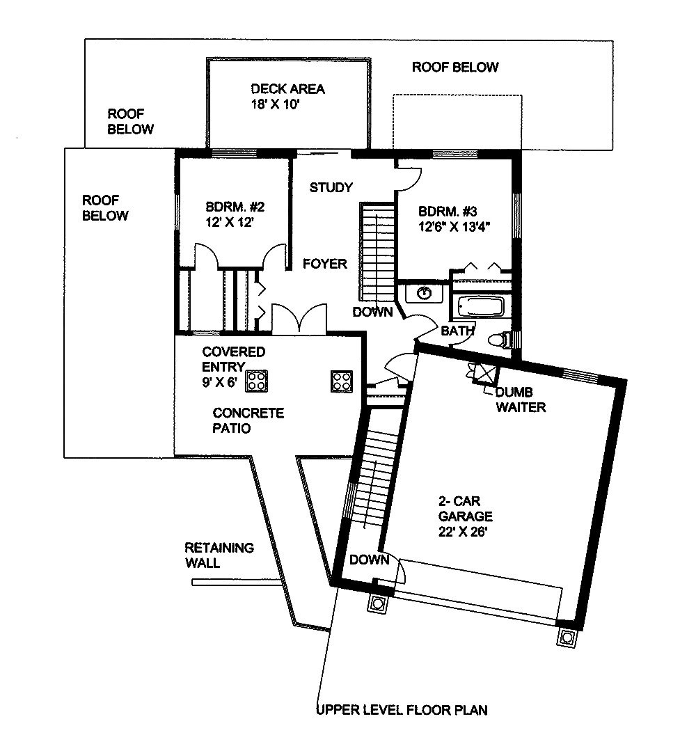 Floor Plan Upper Level