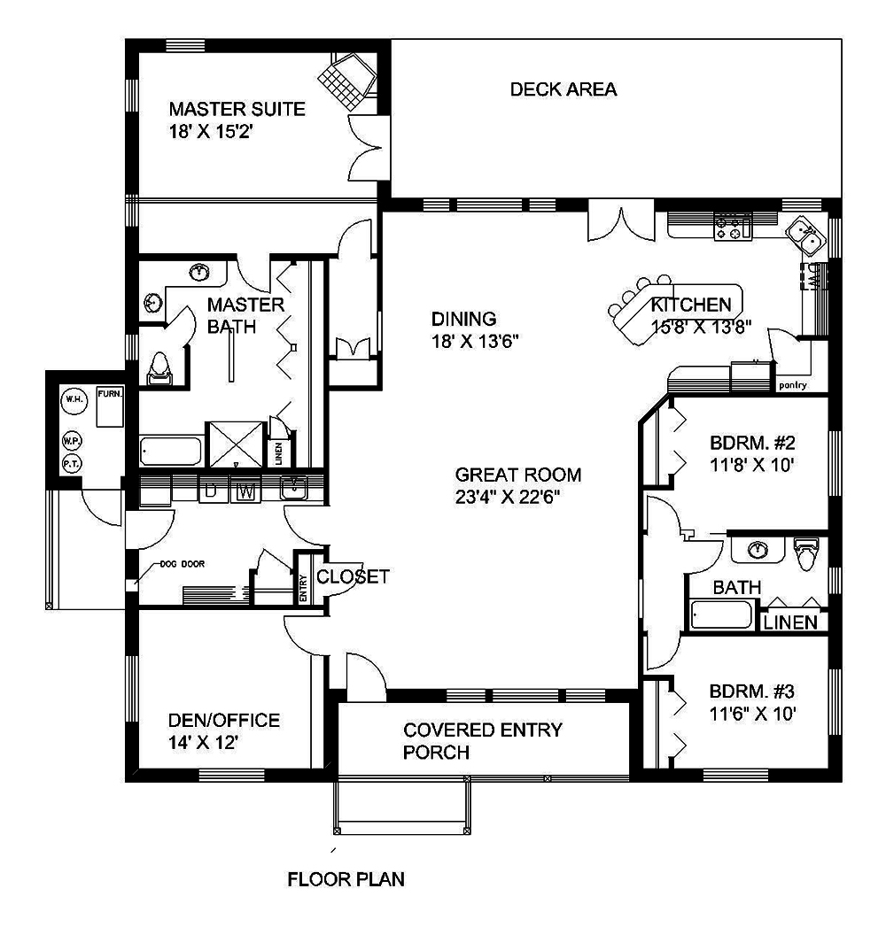 Floor Plan Main Level