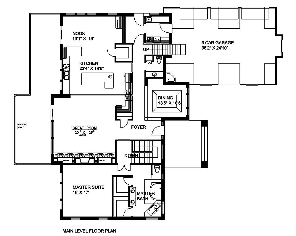 Floor Plan Main Level