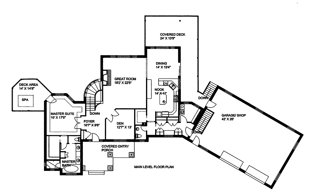 Floor Plan Main Level