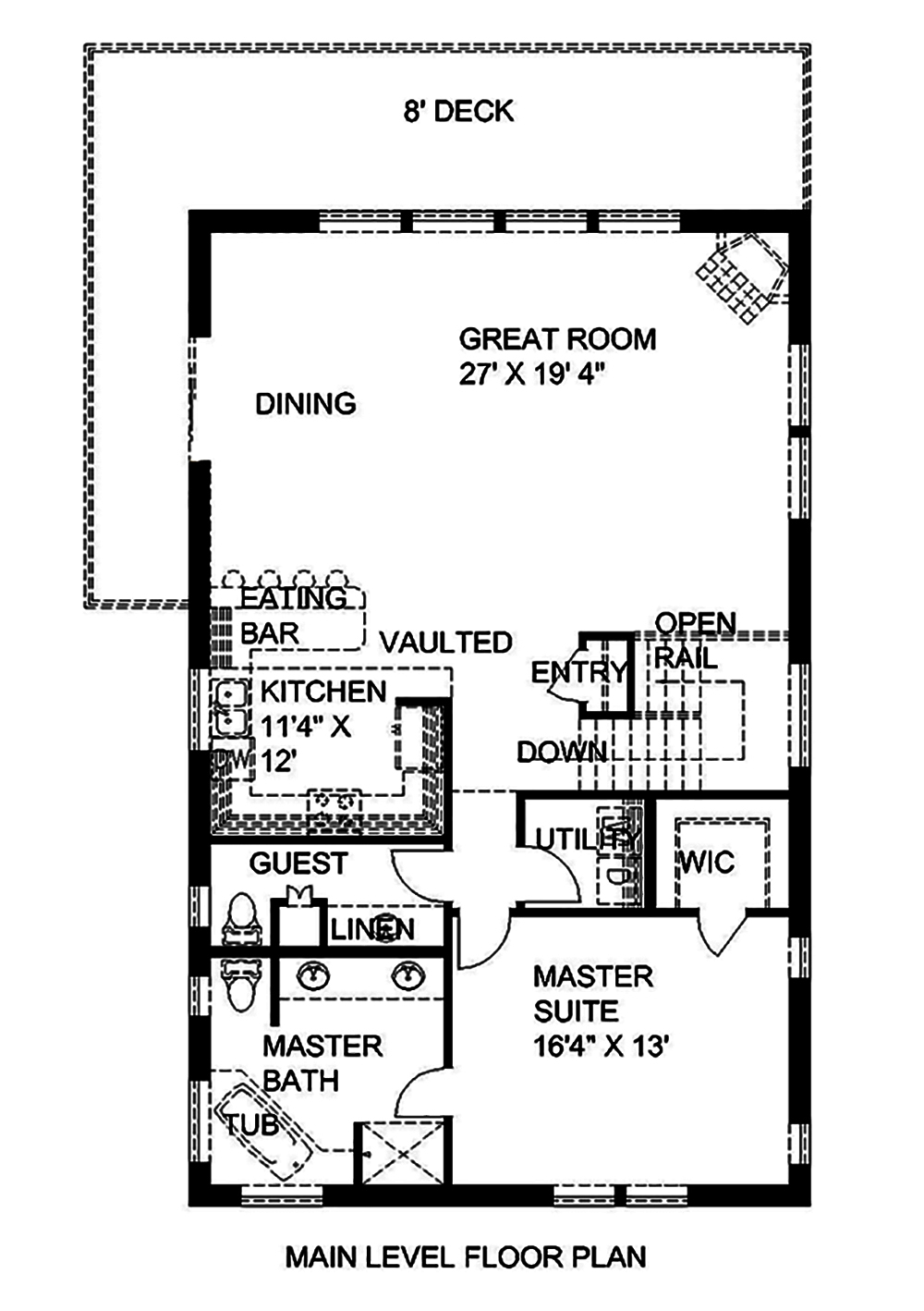 Floor Plan Main Level