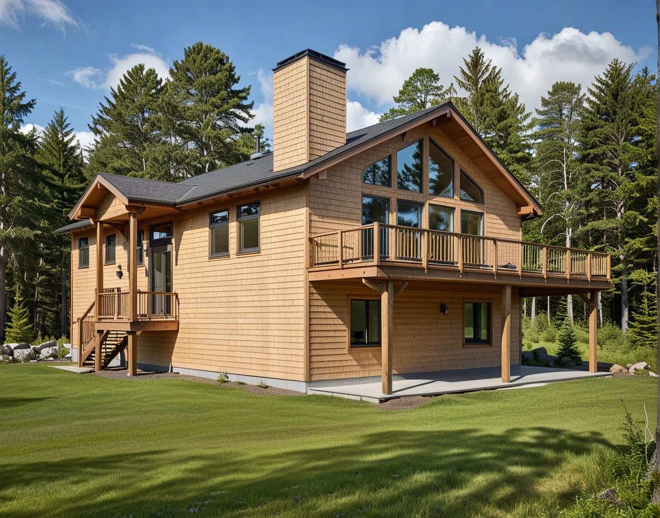 3-Bedroom, 2165 Sq Ft Cottage Home Plan - 132-1564 - Main Exterior