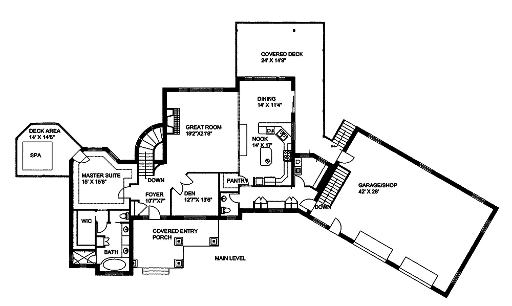 Floor Plan Main Level