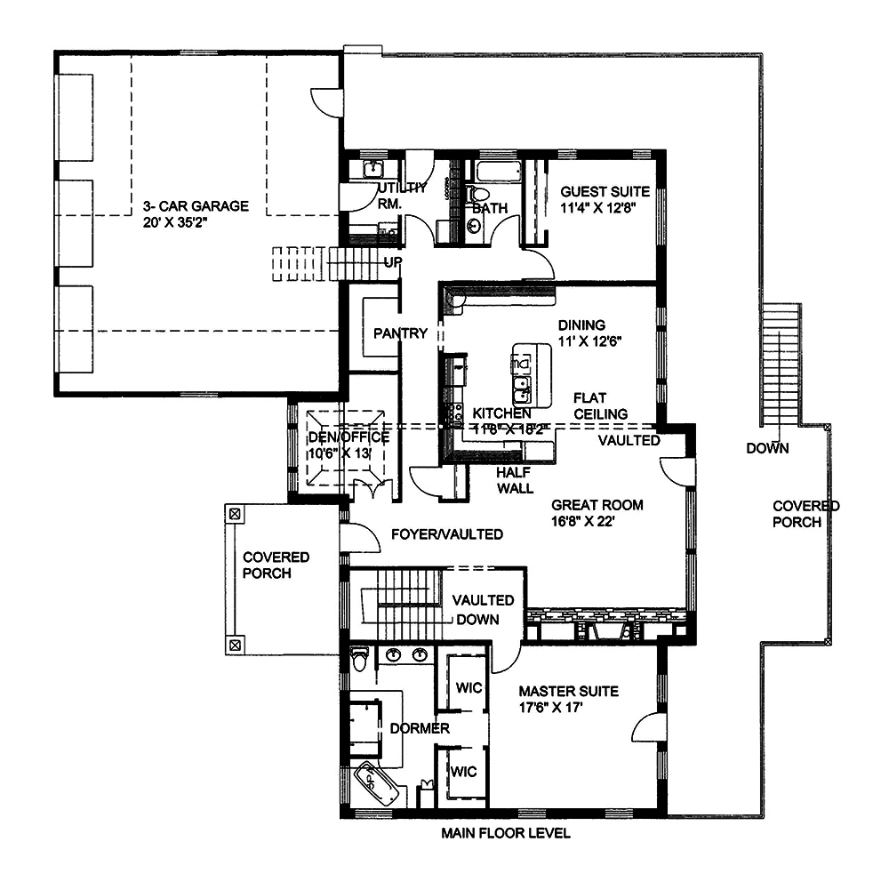 Floor Plan Main Level