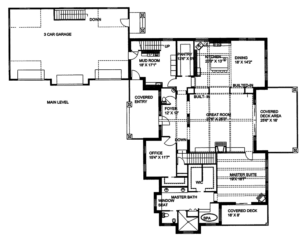 Floor Plan Main Level