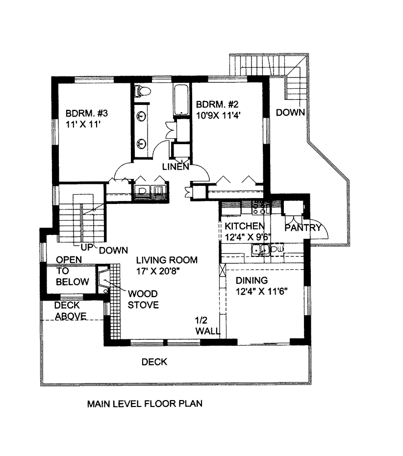 Floor Plan Main Level