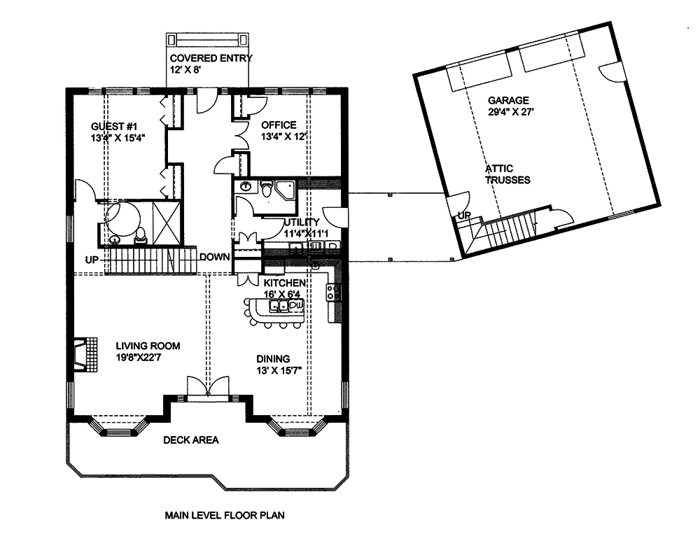 Floor Plan Main Level
