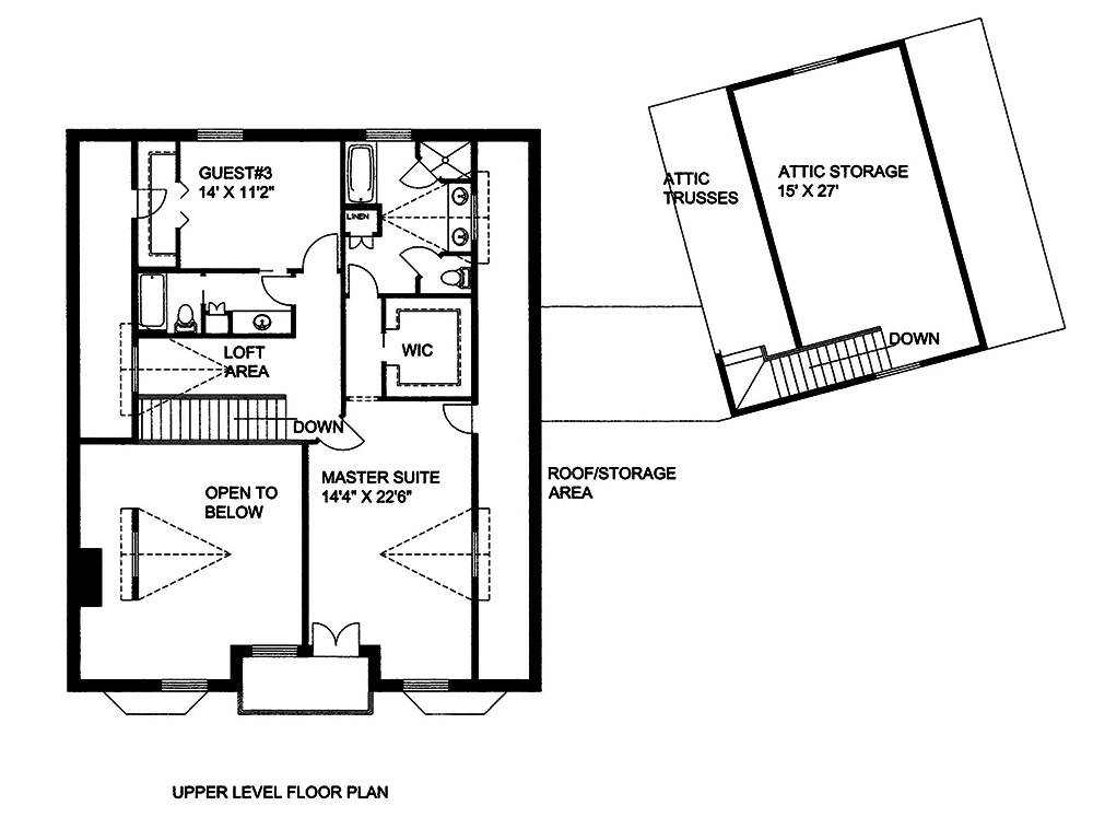 Floor Plan Upper Level