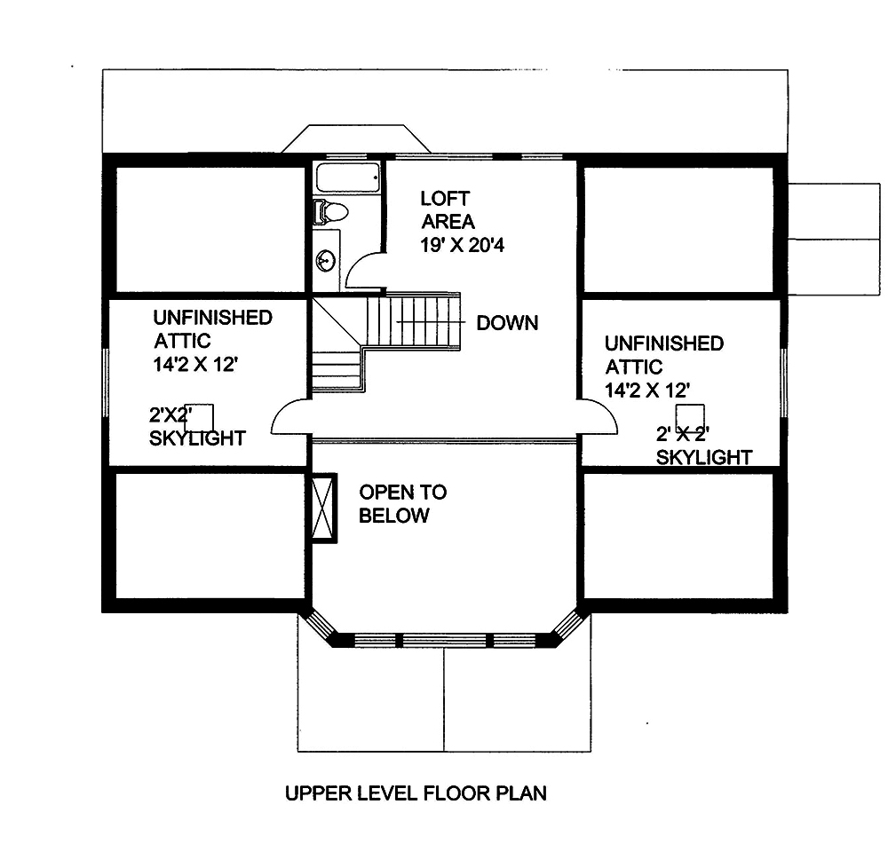 Floor Plan Upper Level