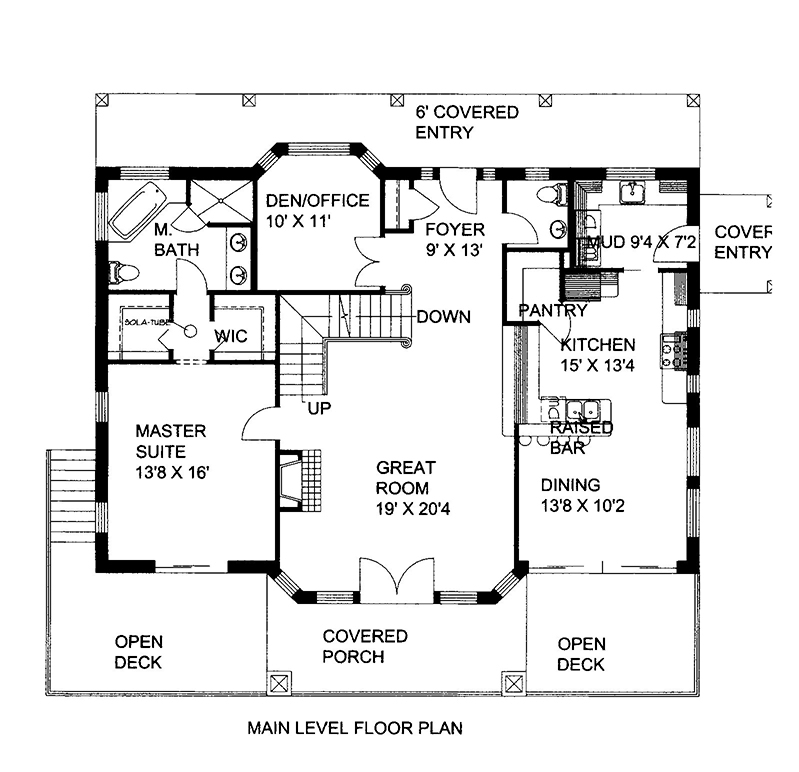 Floor Plan Main Level