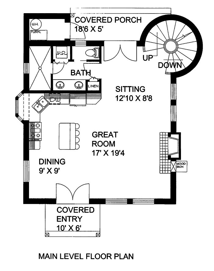 Floor Plan Main Level