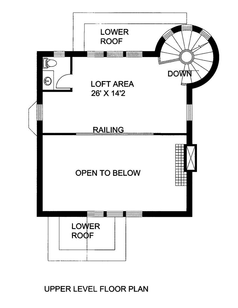 Floor Plan Upper Level