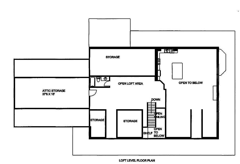 Floor Plan Upper Level
