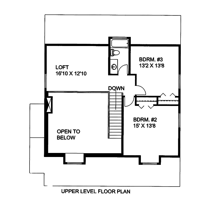 Floor Plan Upper Level