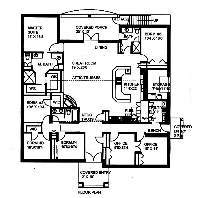 Floor Plan Main Level