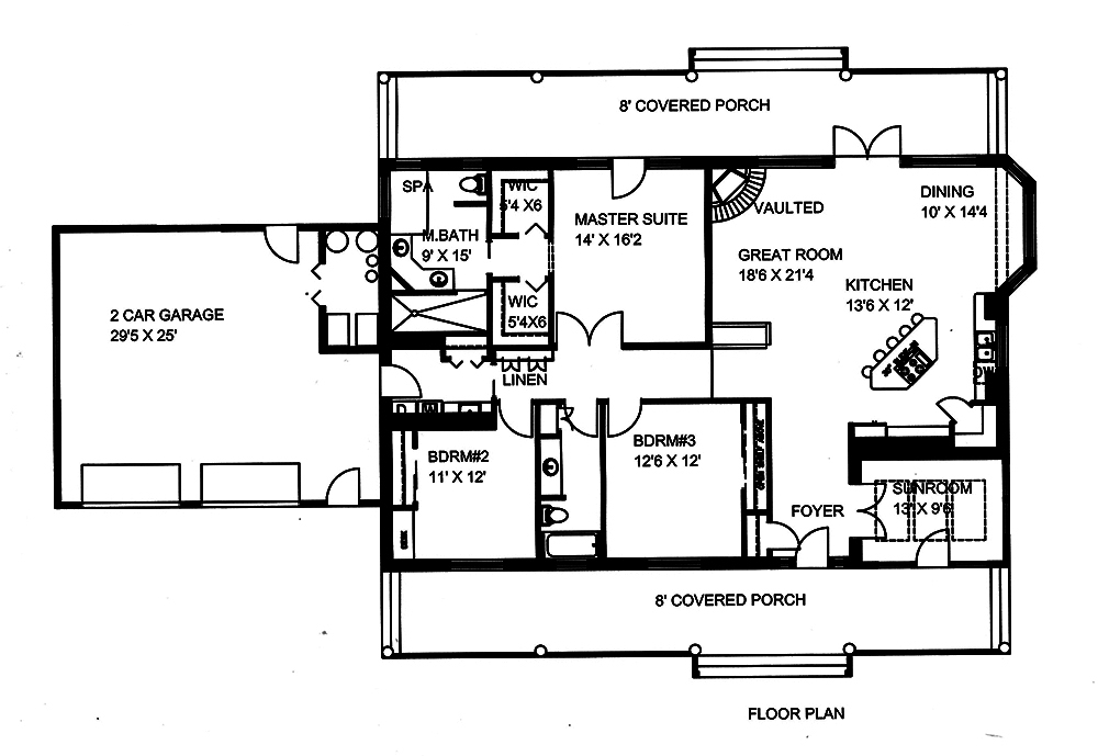 Floor Plan Main Level