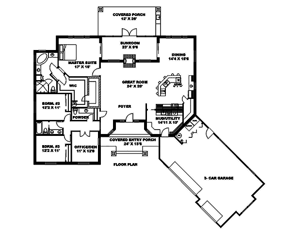Floor Plan Main Level