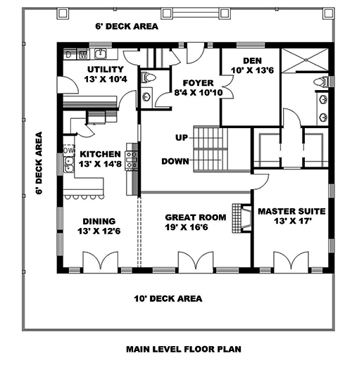 Floor Plan Main Level