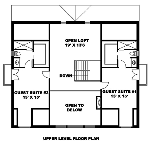 Floor Plan Upper Level