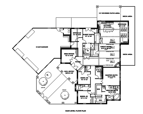 Floor Plan Main Level
